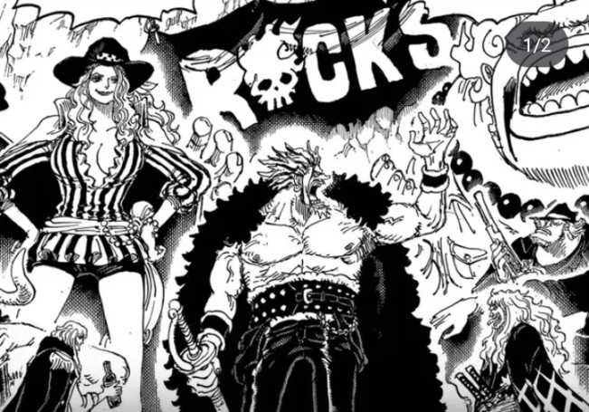 Ilustrasi Bajak Laut Rocks.  [Instagram]